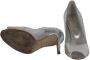 Sergio Rossi Pre-owned Silver heels Gray Dames - Thumbnail 4