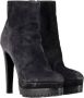 Sergio Rossi Pre-owned Suede boots Black Dames - Thumbnail 3