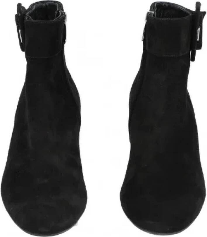 Sergio Rossi Pre-owned Suede boots Black Dames