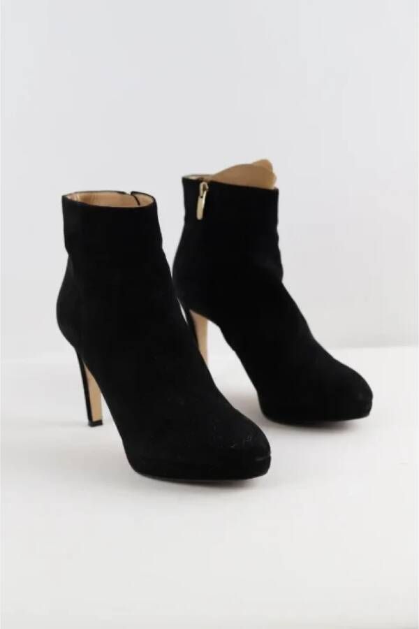 Sergio Rossi Pre-owned Suede boots Black Dames