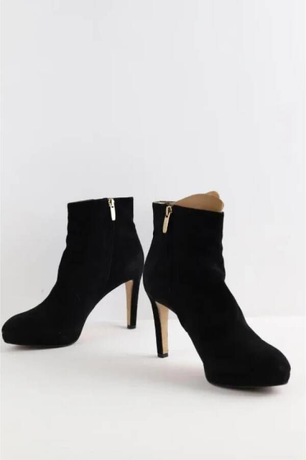 Sergio Rossi Pre-owned Suede boots Black Dames