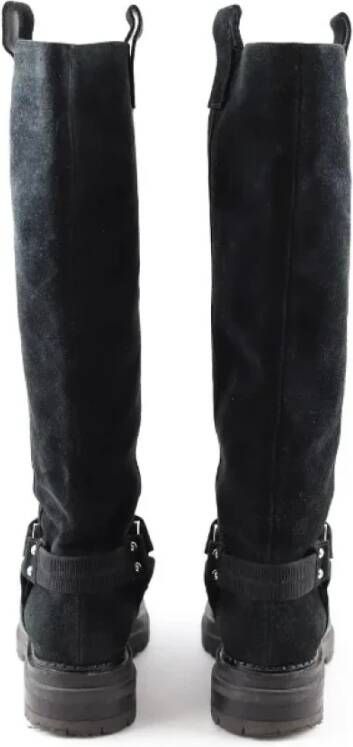 Sergio Rossi Pre-owned Suede boots Black Dames