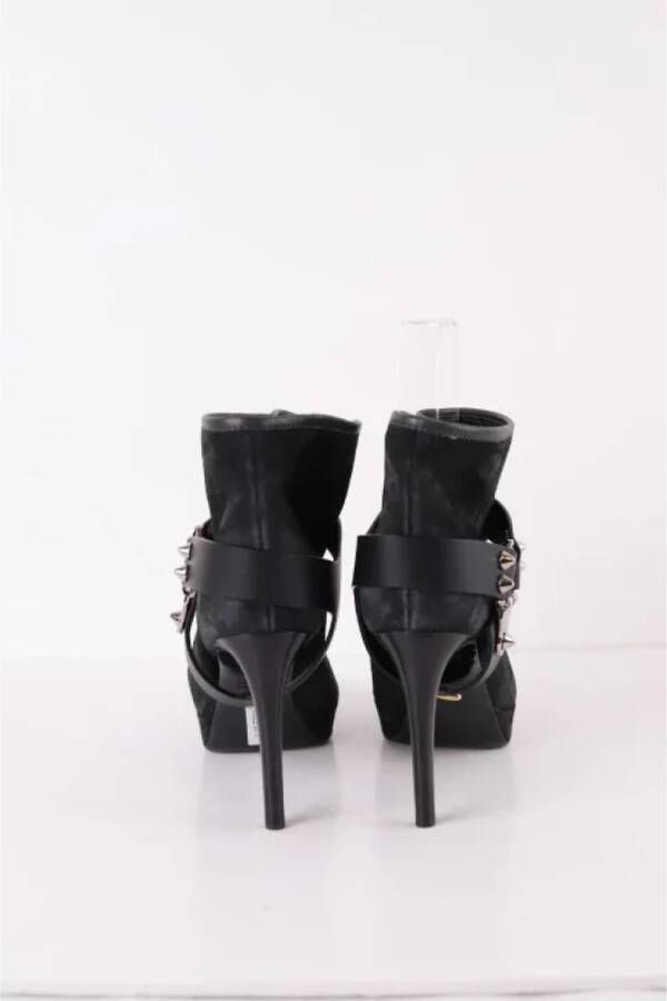 Sergio Rossi Pre-owned Suede boots Black Dames