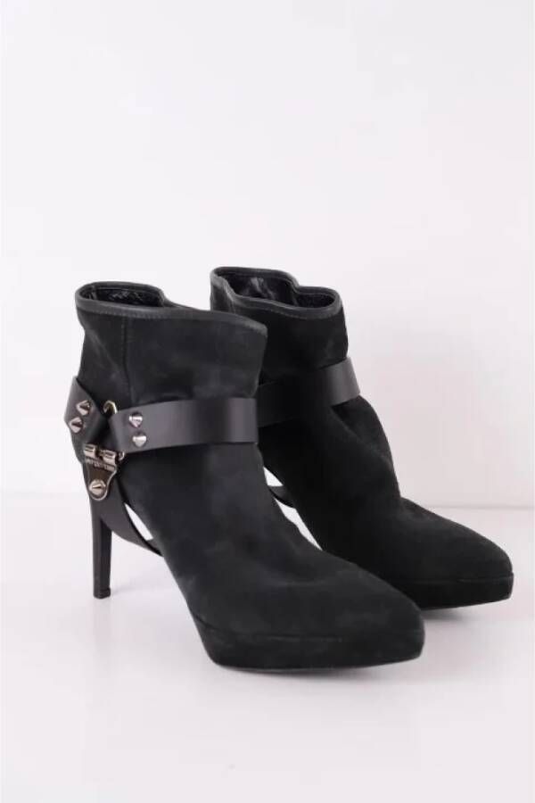 Sergio Rossi Pre-owned Suede boots Black Dames