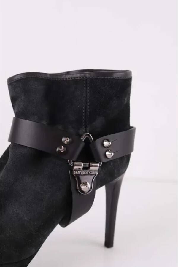 Sergio Rossi Pre-owned Suede boots Black Dames