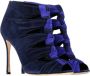 Sergio Rossi Pre-owned Suede boots Blue Dames - Thumbnail 4