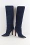 Sergio Rossi Pre-owned Suede boots Blue Dames - Thumbnail 4