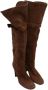 Sergio Rossi Pre-owned Suede boots Brown Dames - Thumbnail 2