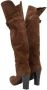 Sergio Rossi Pre-owned Suede boots Brown Dames - Thumbnail 4