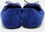 Sergio Rossi Pre-owned Suede flats Blue Dames - Thumbnail 5