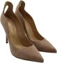 Sergio Rossi Pre-owned Suede heels Beige Dames - Thumbnail 3