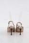 Sergio Rossi Pre-owned Suede heels Beige Dames - Thumbnail 2