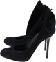 Sergio Rossi Pre-owned Suede heels Black Dames - Thumbnail 3