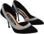 Sergio Rossi Pre-owned Suede heels Black Dames - Thumbnail 4