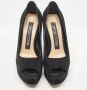 Sergio Rossi Pre-owned Suede heels Black Dames - Thumbnail 3