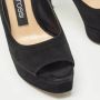 Sergio Rossi Pre-owned Suede heels Black Dames - Thumbnail 7