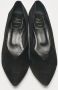 Sergio Rossi Pre-owned Suede heels Black Dames - Thumbnail 3