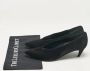 Sergio Rossi Pre-owned Suede heels Black Dames - Thumbnail 9