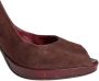 Sergio Rossi Pre-owned Suede heels Brown Dames - Thumbnail 9