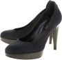 Sergio Rossi Pre-owned Suede heels Gray Dames - Thumbnail 2