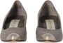 Sergio Rossi Pre-owned Suede heels Gray Dames - Thumbnail 4