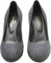 Sergio Rossi Pre-owned Suede heels Gray Dames - Thumbnail 2