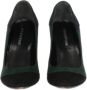 Sergio Rossi Pre-owned Suede heels Green Dames - Thumbnail 4