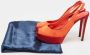 Sergio Rossi Pre-owned Suede heels Orange Dames - Thumbnail 9