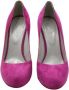 Sergio Rossi Pre-owned Suede heels Pink Dames - Thumbnail 2