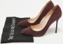 Sergio Rossi Pre-owned Suede heels Purple Dames - Thumbnail 8