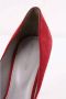 Sergio Rossi Pre-owned Suede heels Red Dames - Thumbnail 7