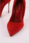 Sergio Rossi Pre-owned Suede heels Red Dames - Thumbnail 4