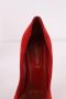 Sergio Rossi Pre-owned Suede heels Red Dames - Thumbnail 5