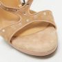 Sergio Rossi Pre-owned Suede sandals Beige Dames - Thumbnail 6