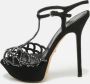 Sergio Rossi Pre-owned Suede sandals Black Dames - Thumbnail 2