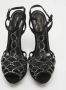 Sergio Rossi Pre-owned Suede sandals Black Dames - Thumbnail 3