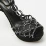 Sergio Rossi Pre-owned Suede sandals Black Dames - Thumbnail 8