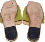 Sergio Rossi Pre-owned Suede sandals Green Dames - Thumbnail 5