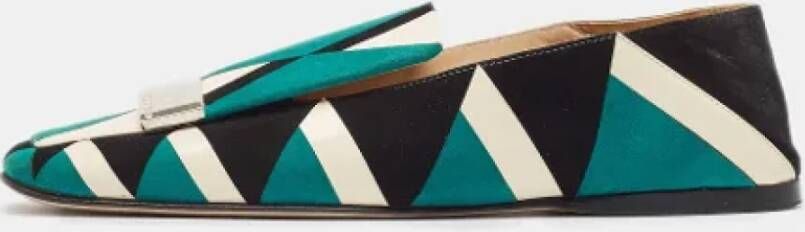 Sergio Rossi Pre-owned Suede sandals Multicolor Dames