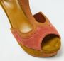 Sergio Rossi Pre-owned Suede sandals Pink Dames - Thumbnail 7