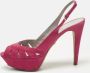 Sergio Rossi Pre-owned Suede sandals Pink Dames - Thumbnail 2