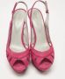 Sergio Rossi Pre-owned Suede sandals Pink Dames - Thumbnail 3