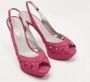 Sergio Rossi Pre-owned Suede sandals Pink Dames - Thumbnail 4