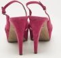 Sergio Rossi Pre-owned Suede sandals Pink Dames - Thumbnail 5