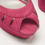 Sergio Rossi Pre-owned Suede sandals Pink Dames - Thumbnail 7