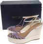 Sergio Rossi Pre-owned Suede sandals Purple Dames - Thumbnail 7