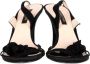 Sergio Rossi Pre-owned Velvet heels Black Dames - Thumbnail 2