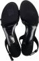 Sergio Rossi Pre-owned Velvet heels Black Dames - Thumbnail 6