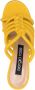 Sergio Rossi Gele Leren Hoge Hak Sandalen Yellow Dames - Thumbnail 4