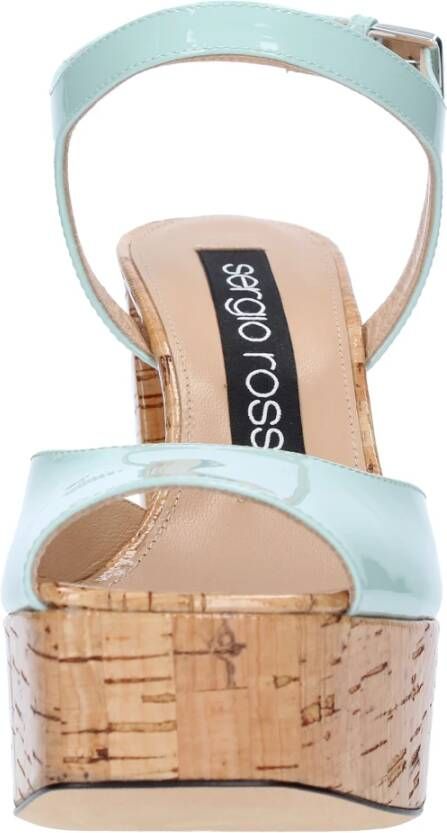 Sergio Rossi Sandalen Groen Green Dames